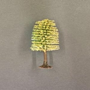 metal gövdeli ağaç h=15cm 6 adet