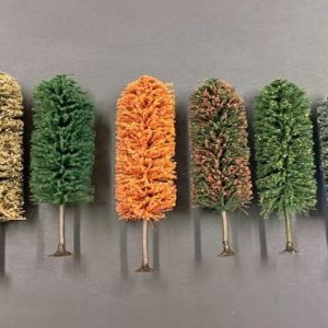 metal gövdeli ağaç h=15cm 6 adet