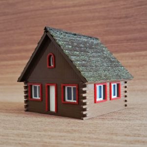 Maket Dağ Evi 6,5x6cm