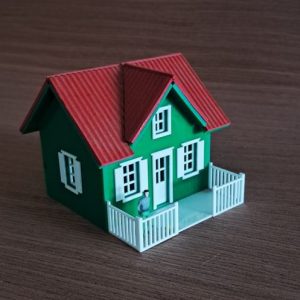 Maket Ev Verandalı 8x9cm